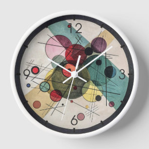 Kreise in einem Kreis - Kandinsky Uhr