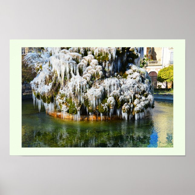 Kreise in Montpellier Poster (Vorne)