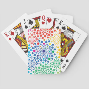 Kreise Mandala 3 Spielkarten
