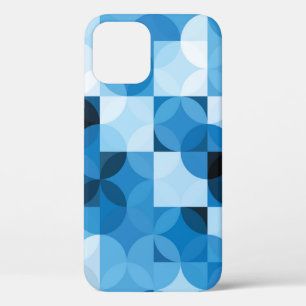 Kreise Nahtlos: Abstrakte Blaue Vintage Case-Mate iPhone Hülle