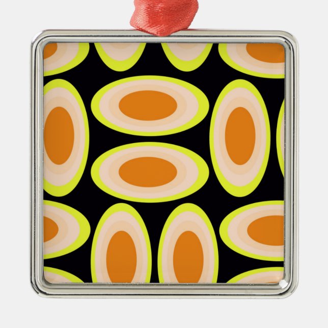 Kreise Ornament Aus Metall (Vorne)