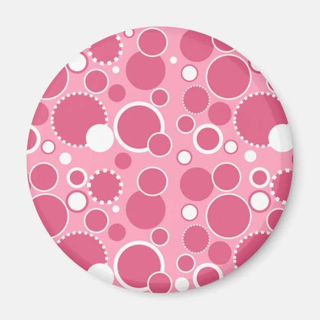 Kreise & Punkte Magnet (Vorne)