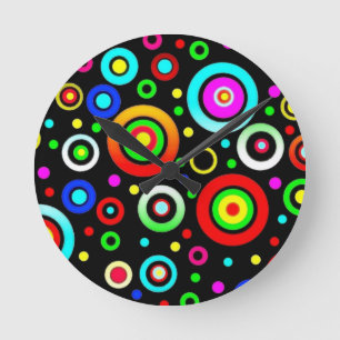 Kreise Runde Wanduhr