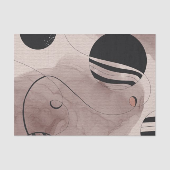 Kreise Seidenpapier (Vorderseite)