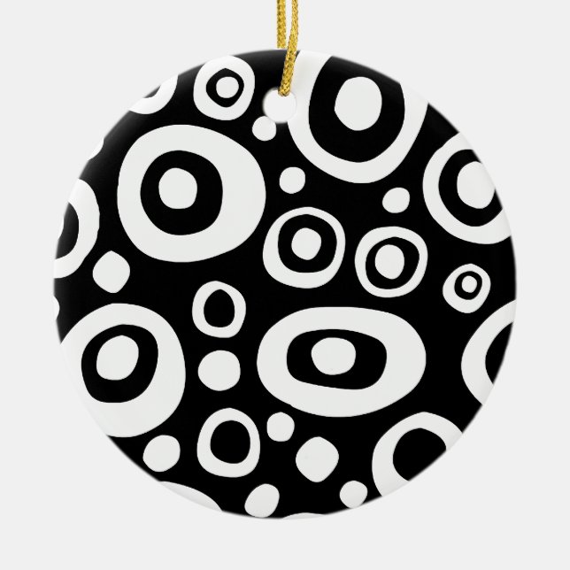 Kreise und Felder 06 Keramikornament (Vorne)