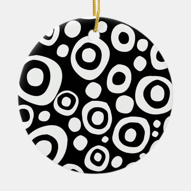 Kreise und Felder 07 Keramikornament (Vorne)