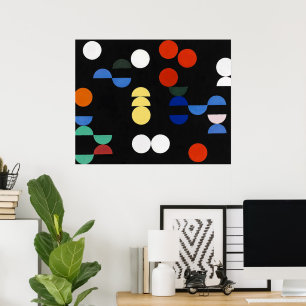 Kreise und Halbkreise Sophie Taeuber-Arp Poster