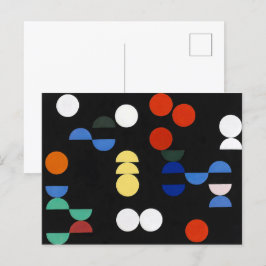 Kreise und Halbkreise | Sophie Taeuber-Arp | Postkarte