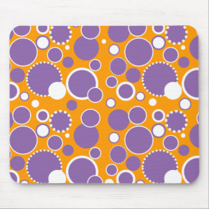 Kreise und Punkte Mousepad