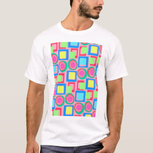 Kreise und Quadrate T-Shirt
