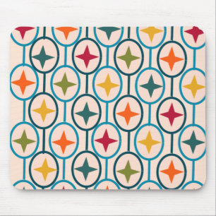 Kreise und Sterne Mousepad