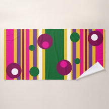 Kreise und Streifen fett modern