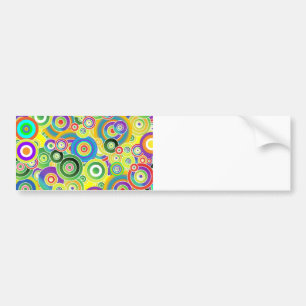 Kreise von Farben Autoaufkleber