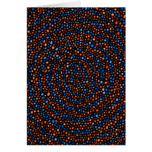 Kreise winden sich Digital-Kunst