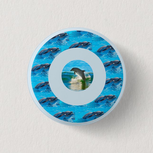 Kreiseldornmuster, Button (Vorderseite)