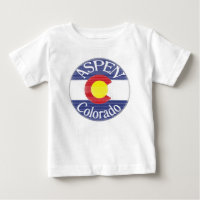Kreisflaggen-Babyt-stück Aspen Colorado