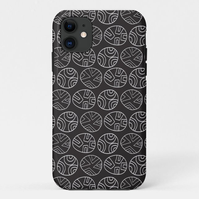 Kreisform gemustert Case-Mate iPhone hülle (Rückseite)