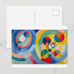 Kreisformen Robert Delaunay Postkarte