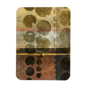 Kreisförmige grüne Tröpfchen Magnet