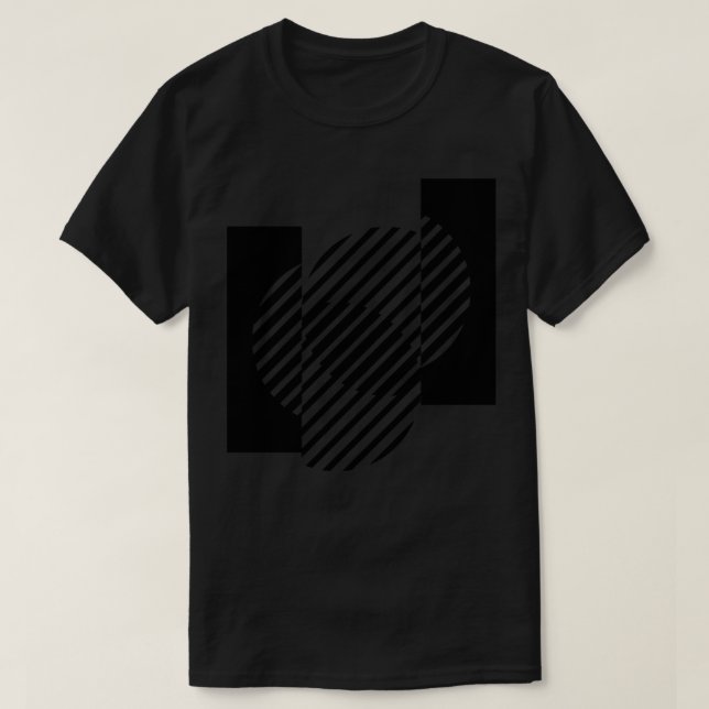 Kreisgeometrie T-Shirt (Design vorne)