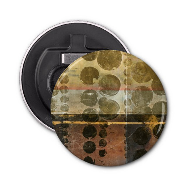 Kreisgrüne Tropfen Flaschenöffner (Vorderseite)