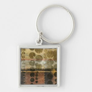 Kreisgrüne Tropfen Schlüsselanhänger