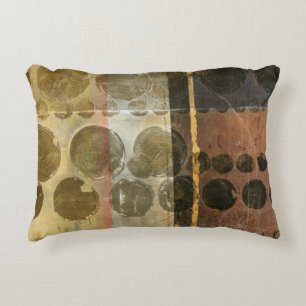 Kreisgrüne Tropfen Zierkissen