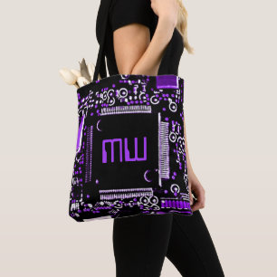 Kreislauf Lila 2 Monogramm über den gesamten Beute