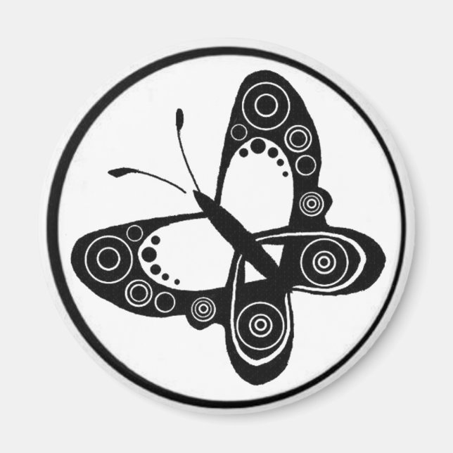 Kreislauf, Schmetterling 9 Magnet (Vorne)