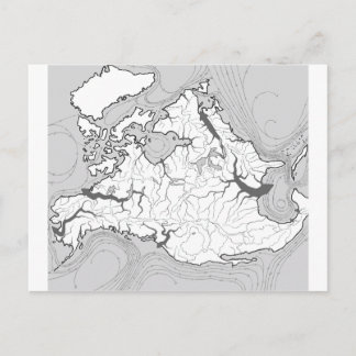 Kreislaufkarte Postkarte