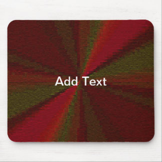 Kreislaufpatchwork Rot bis Grün Mousepad