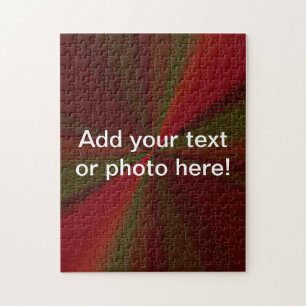 Kreislaufpatchwork rot bis grün puzzle