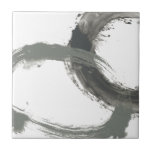 Kreislaufreaktion Fliese<br><div class="desc">Zirkuläre Reaktion IV bis Juni Erica Vess. Graue Kreise in wässrigem Rahmen mit weißem Hintergrund.</div>