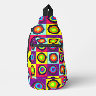 Kreismuster Crossbody Bag