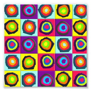 Kreismuster Fotodruck