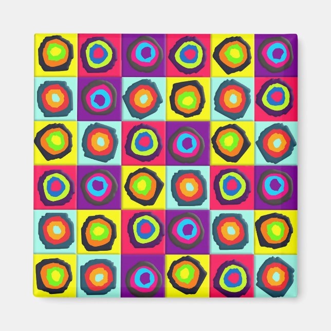 Kreismuster Magnet (Vorne)