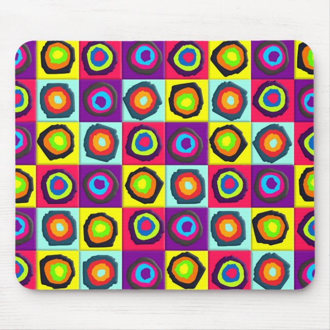 Kreismuster Mousepad (Vorne)