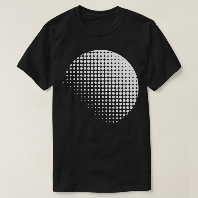 Kreisraster T-Shirt (Design vorne)