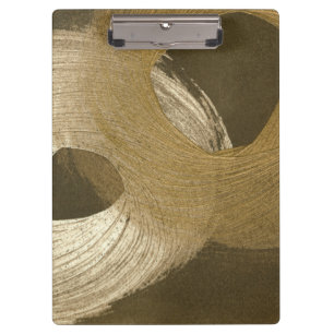 KreisSandsturm in TAN und in dunklem Brown Klemmbrett