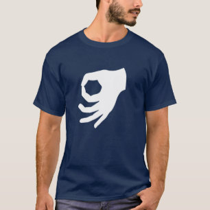 Kreisspielweiß T-Shirt