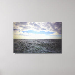 Kreiswolken über dem Atlantik Leinwanddruck