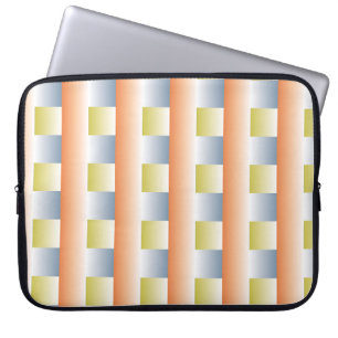Krekel Fantasy-Gradient Wiederholmuster-Designer Laptopschutzhülle