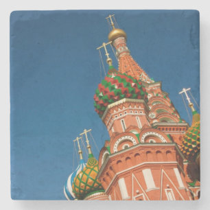 Kreml, Vasilij Blessed Moskau, Russland Steinuntersetzer