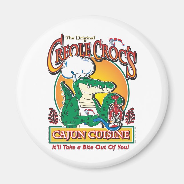 KREOLE-CROC MAGNET (Vorne)