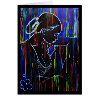 Kreolischer Regen - Blau