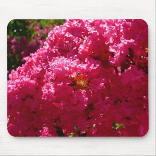 Kreppmyrtenbaum Magenta Blüten Mousepad