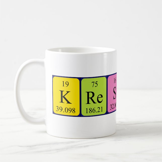 Kreshnik Periodenname Tasse (Links)