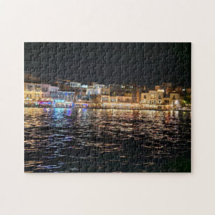 Kreta bei Nacht Puzzle