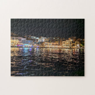 Kreta bei Nacht Puzzle