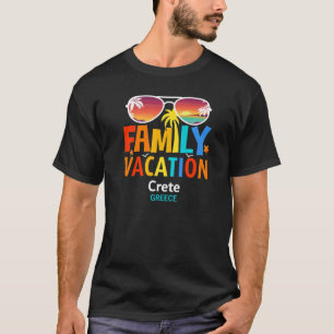 Kreta Familienurlaub schönste Inseln T-Shirt